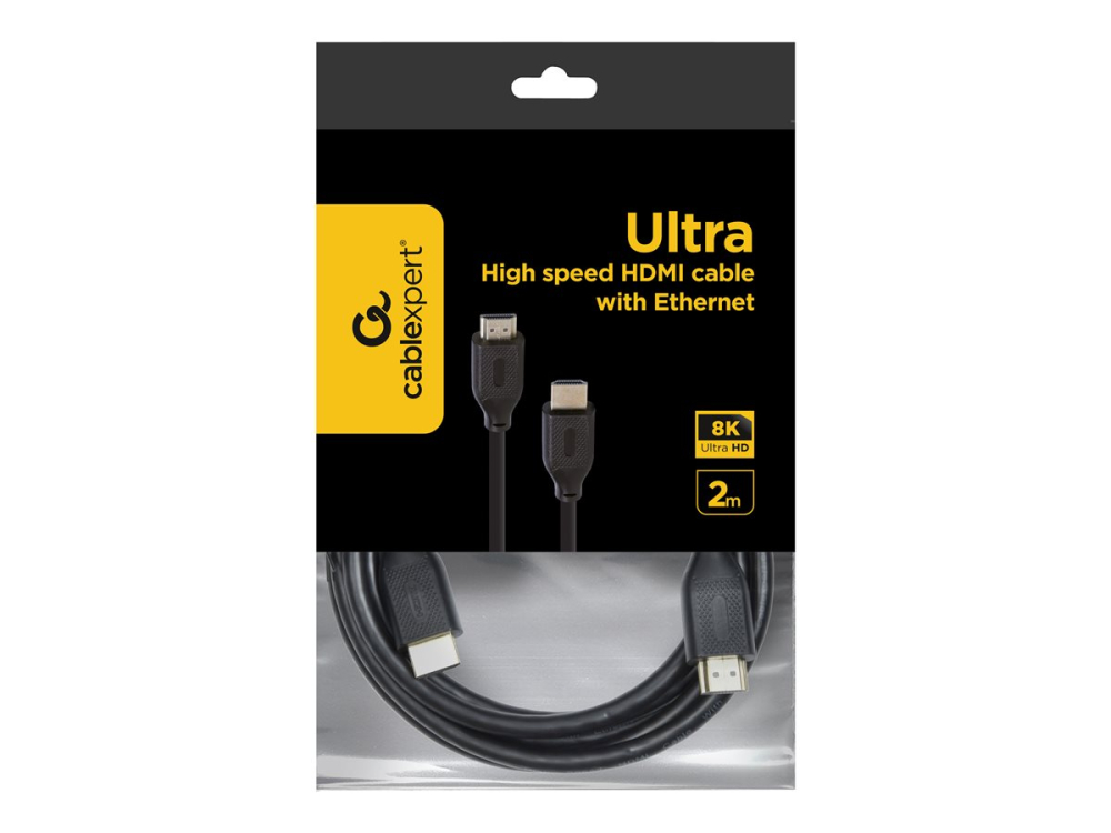 Gembird CC‑HDMI8K‑2M – Cablu HDMI Ultra High Speed 8K 60Hz, 2m [2]