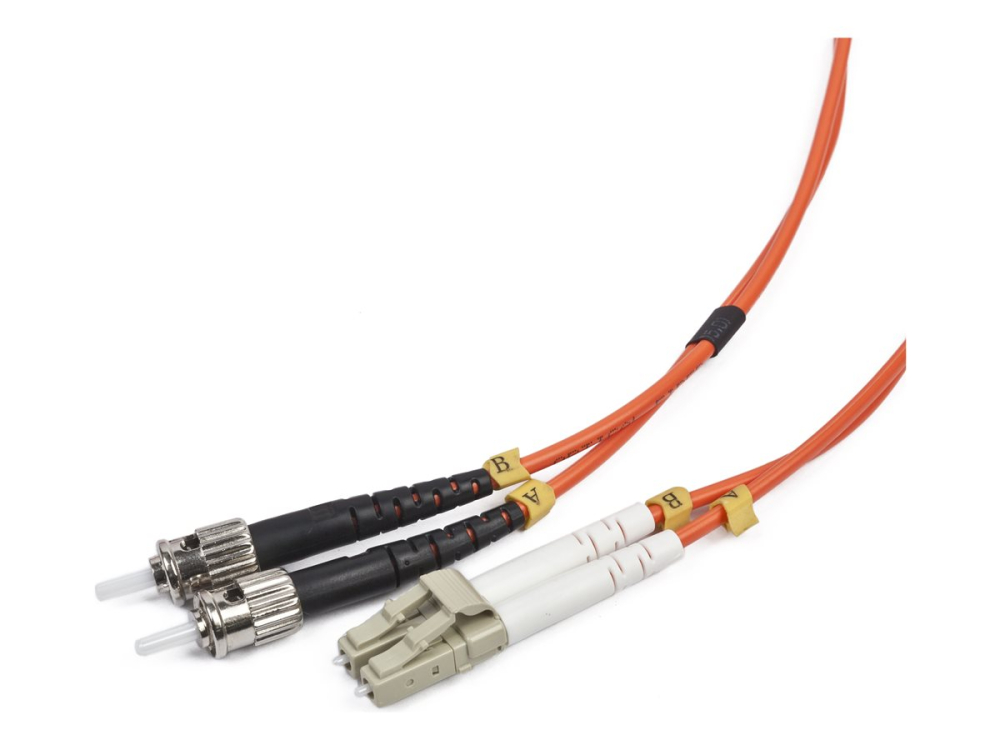 Gembird CFO‑LCST‑OM2‑10M – LC–ST Duplex OM2 50/125, 10 m [3]