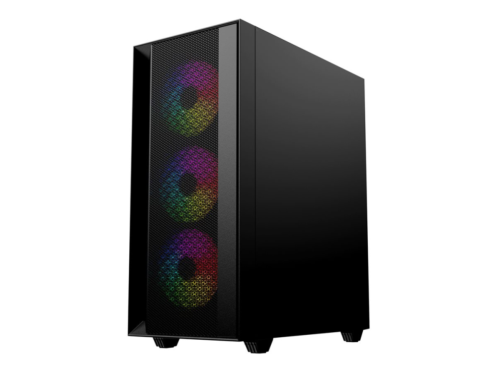 Gembird Fornax 4000 Carcasă PC ATX ARGB Negru [3]