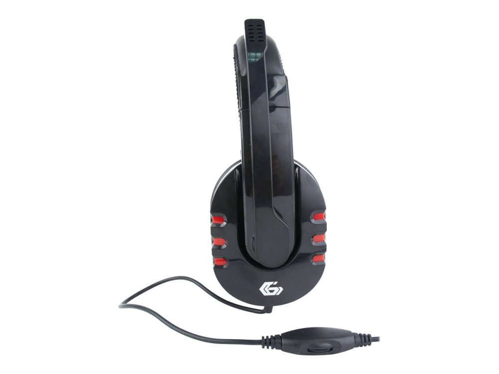 Gembird GHS‑402 – Căști Gaming, Microfon, 3.5mm, Glossy Black [5]