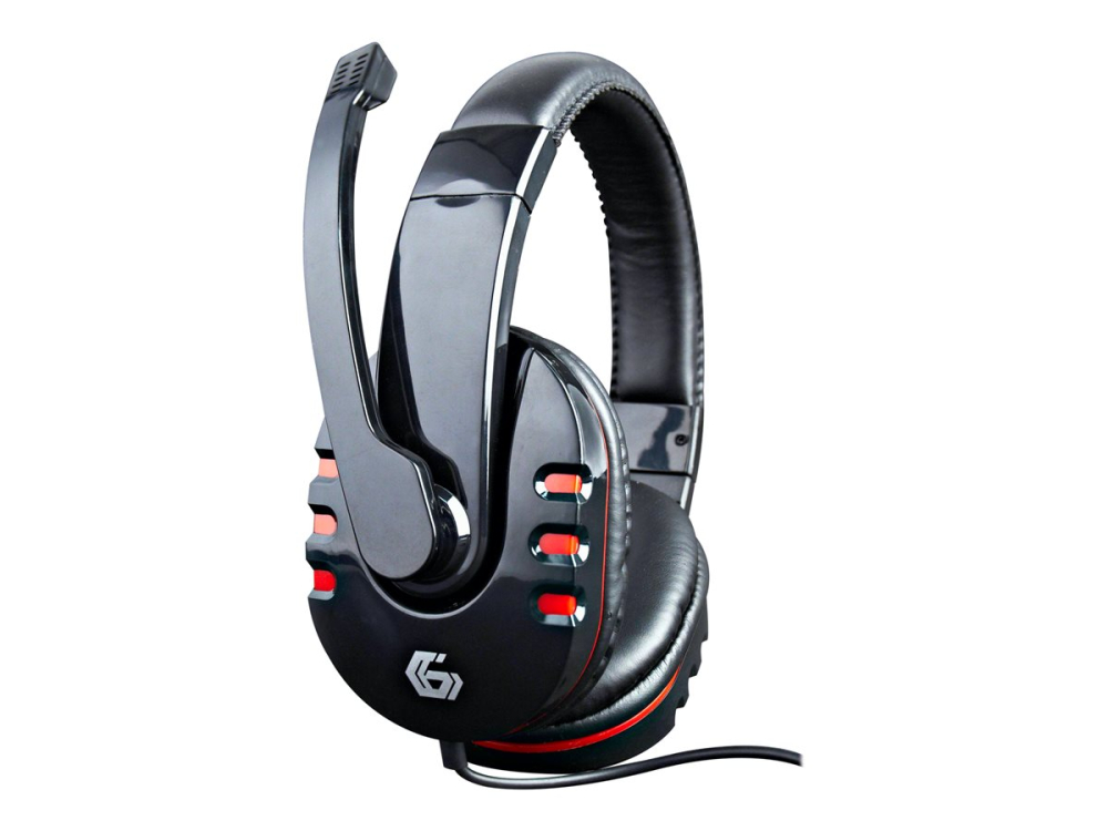 Gembird GHS‑402 – Căști Gaming, Microfon, 3.5mm, Glossy Black [2]