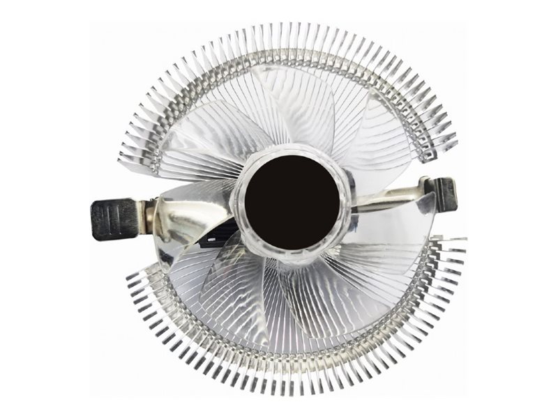 Gembird Huracan X40 – Cooler CPU 90 mm, 55W, LED Albastru, PWM [2]
