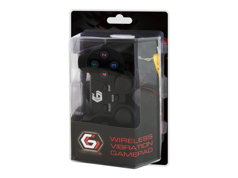 Gembird JPD-WDV-01, Gamepad Wireless Dual Vibration PS2/PS3/PC [3]