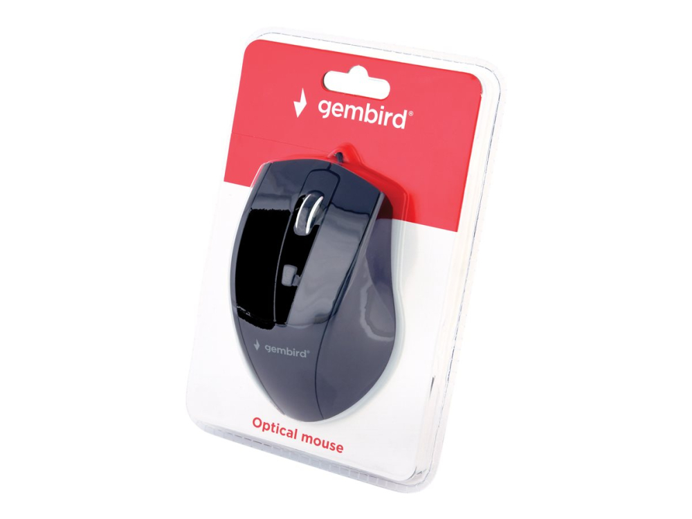 Gembird MUS-4B-02 – Mouse Optic USB 1200 DPI Negru [2]