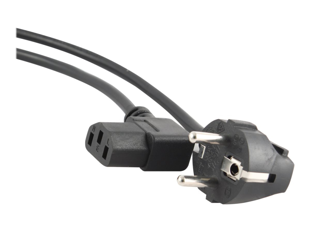 Gembird PC‑186A‑VDE – Cablu Alimentare 230V, C13, 1.8m, 10A [2]