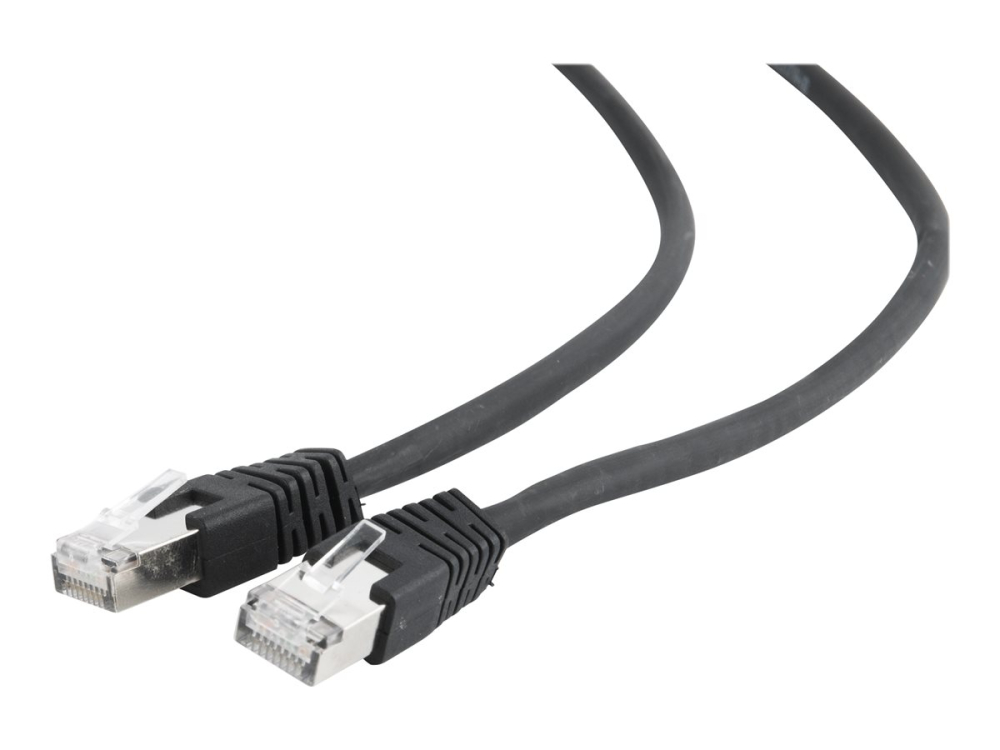 GEMBIRD PP6A-LSZHCU-BK-5M patchcord RJ45 cat. 6A SFTP LSZH 5m black [2]