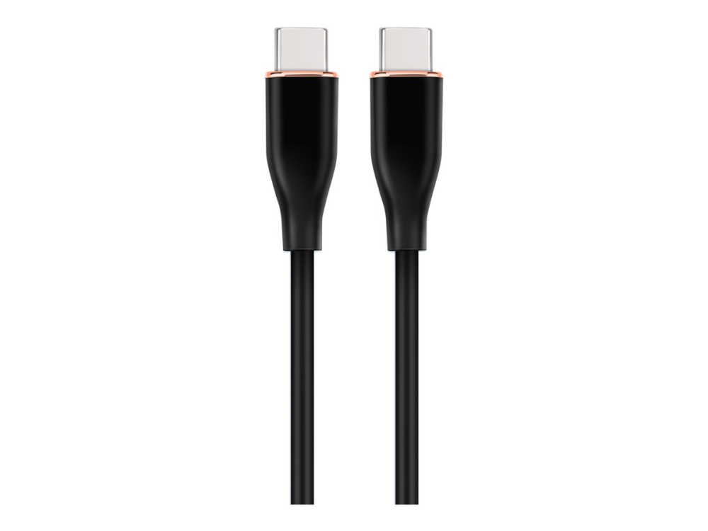Gembird Premium Silicon Type‑C PD Cable 1.5m Black [1]