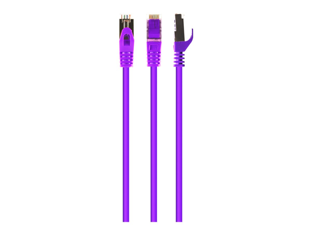 GEMBIRD PP6A‑LSZHCU‑V‑3M – Patch Cord S/FTP Cat. 6A, 3m, Purple [2]