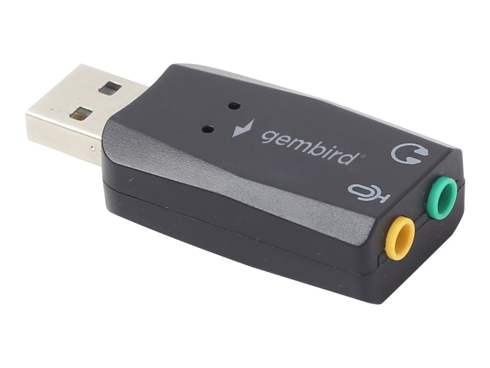 Gembird SC‑USB2.0‑01 – Placă de sunet externă USB 2.0, 48 kHz, stereo [4]