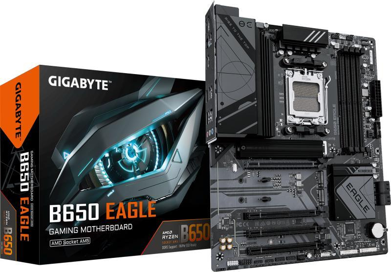 GIGABYTE B650 EAGLE – AM5, DDR5, 3× M.2, 4× SATA, ATX [3]