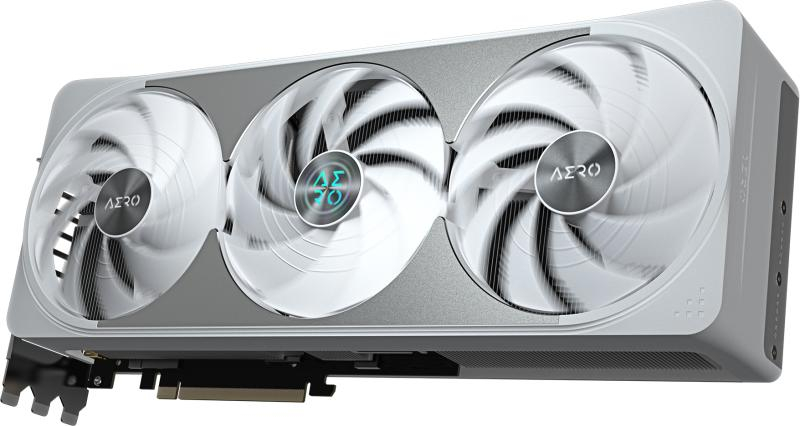 GIGABYTE RTX 5070 Ti AERO OC – 16GB GDDR7, PCIe 5.0, 3×DP + HDMI [5]