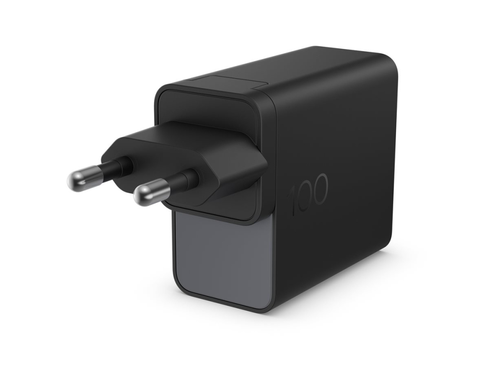HP 100W GaN Wall Charger – USB‑C PD 3.0, 100W, cablu 2m [2]