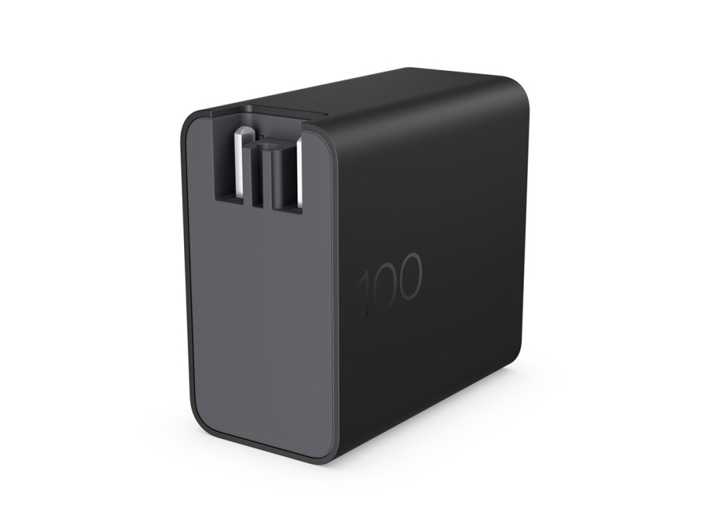 HP 100W GaN Wall Charger – USB‑C PD 3.0, 100W, cablu 2m [9]