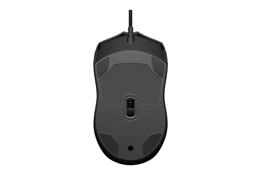 HP 105 BLK Wired Mouse – 1600 DPI, USB‑A, Optical, Ambidextru [4]