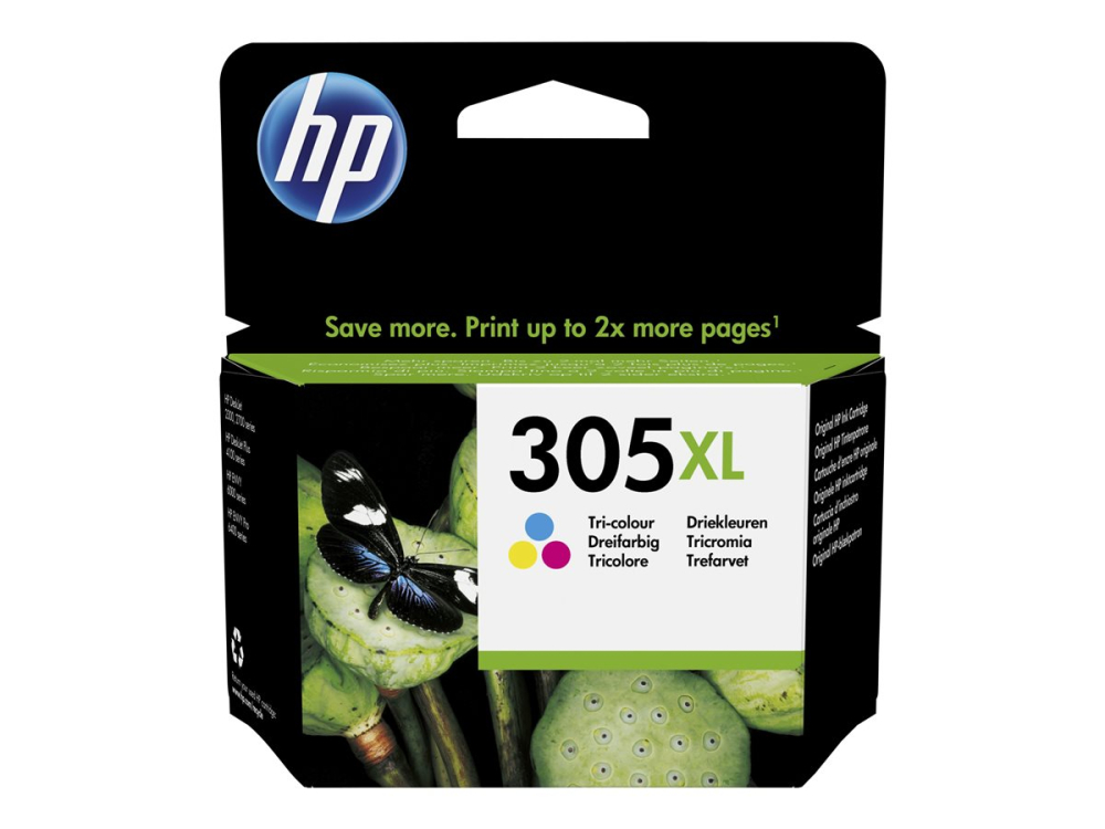 HP 305XL Tri‑color – Cartuș Cerneală Original 3YM63AE#UUS, 200 pagini [1]