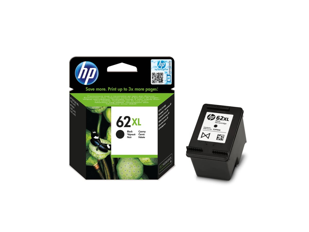 HP 62XL Black – Cartuș original High Yield, 600 pagini [2]