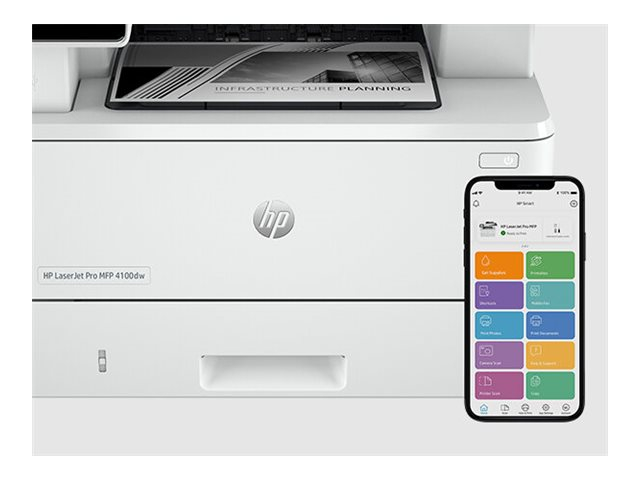 HP LaserJet Pro MFP 4102fdw Mono Laser Printer [4]