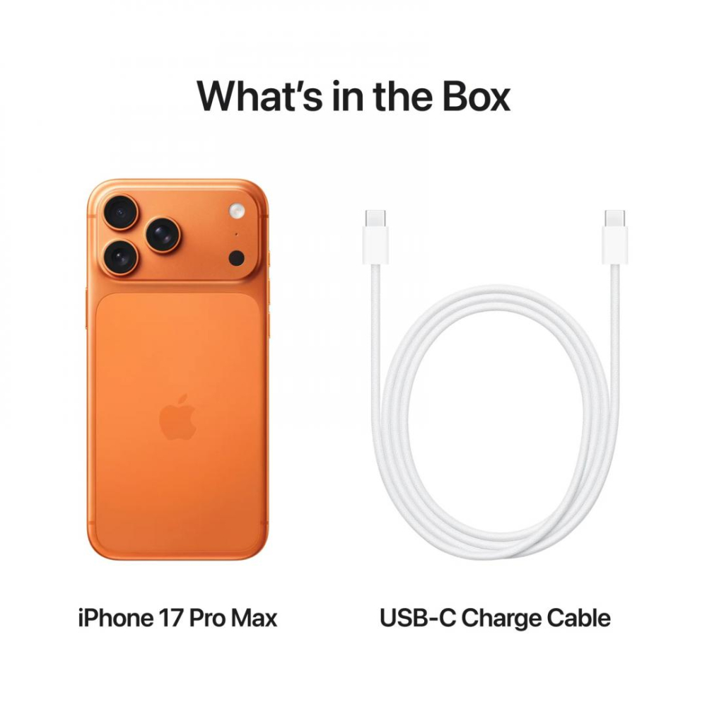 iPhone 17 Pro Max – 1TB Cosmic Orange, 48MP, 5G, Dual SIM [5]