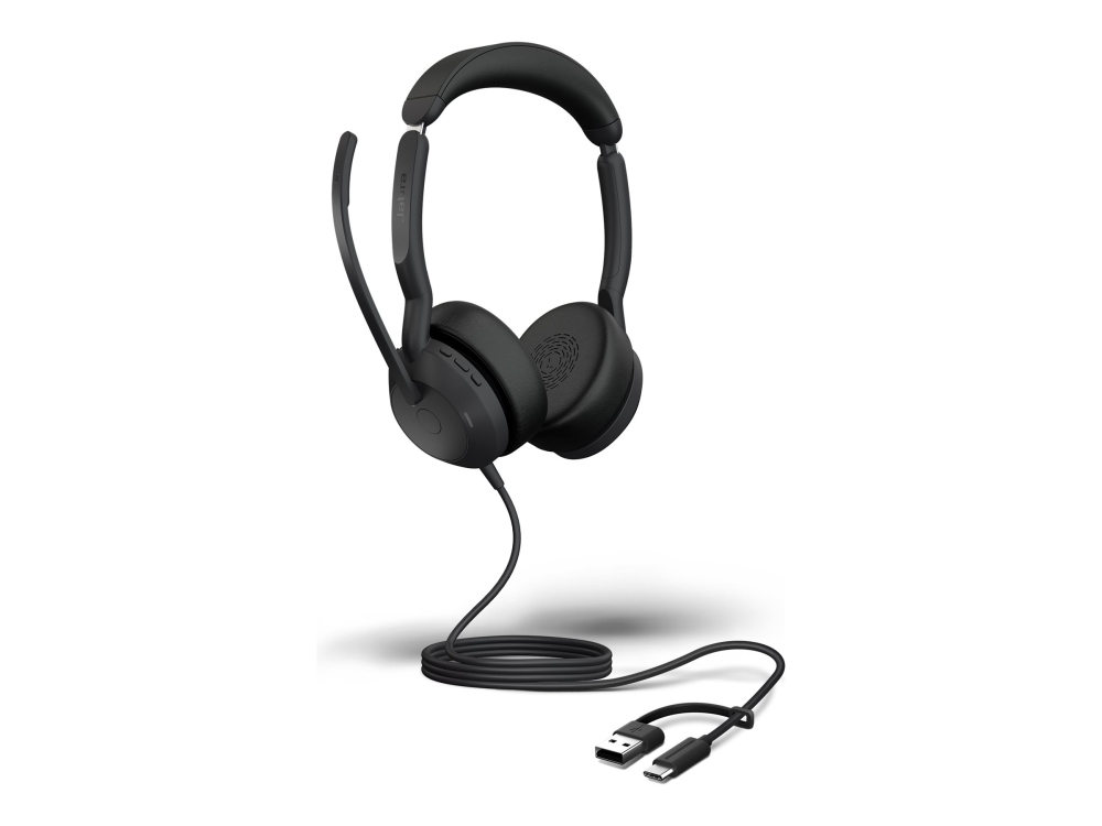 Jabra Evolve2 50 UC Stereo – ANC, USB‑C/USB‑A, 4 Microfoane [2]