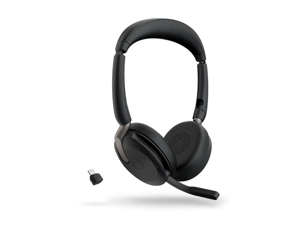 Jabra Evolve2 65 Flex UC – Bluetooth 5.2, Hybrid ANC, USB‑C [4]