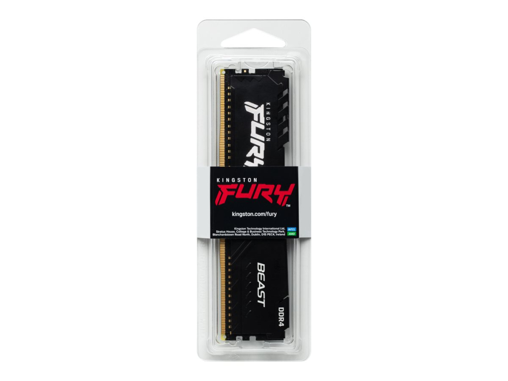 Kingston FURY Beast 16GB DDR4 3200MHz CL16 – DIMM 288‑pin, XMP 2.0 [5]
