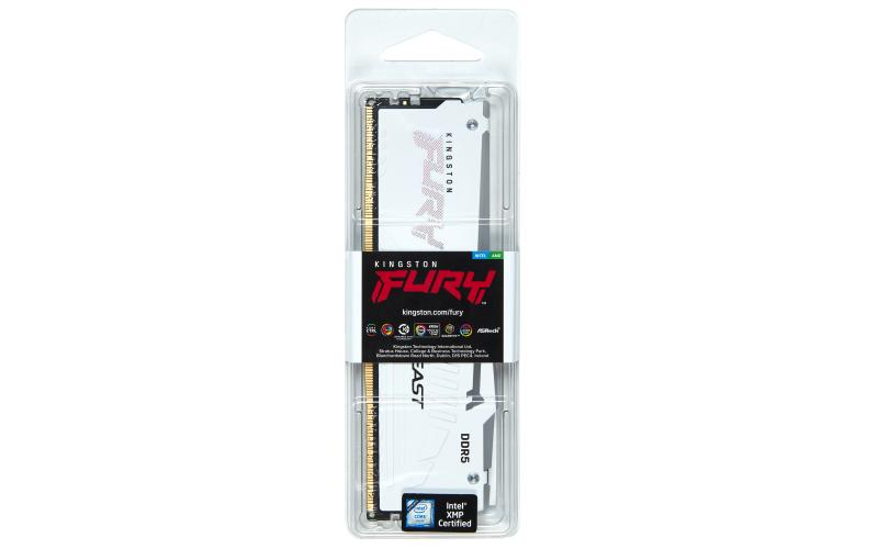 Kingston FURY Beast RGB 16GB DDR5 6000MHz CL36 – White – KF560C36BWE2A‑16 [4]