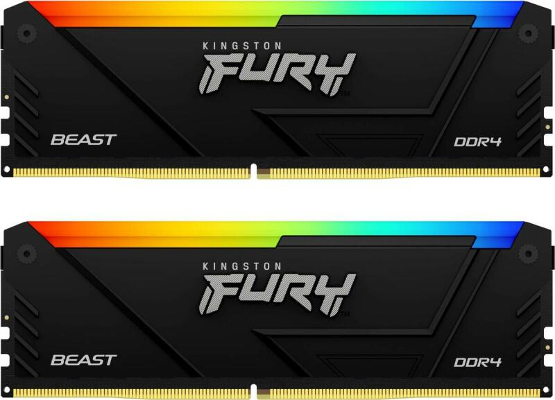 Kingston FURY Beast RGB 32GB DDR4 3200MHz CL16 – KF432C16BB2AK2/32 [2]