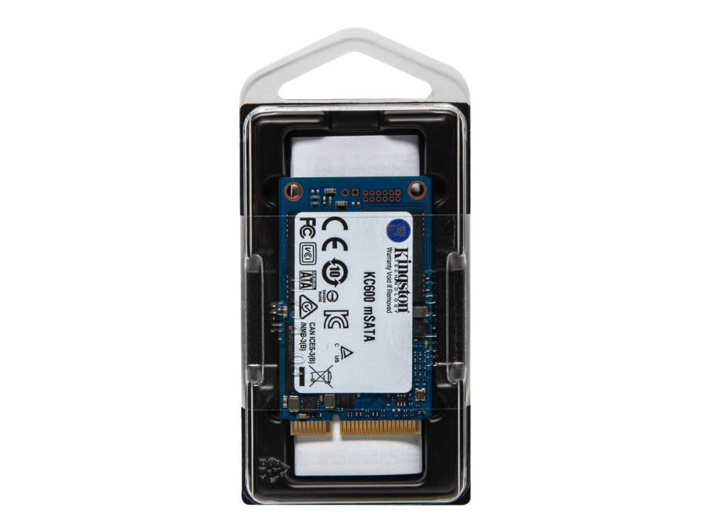 Kingston KC600 256GB mSATA – SATA3, 550MB/s, 3D TLC, AES 256‑bit [3]