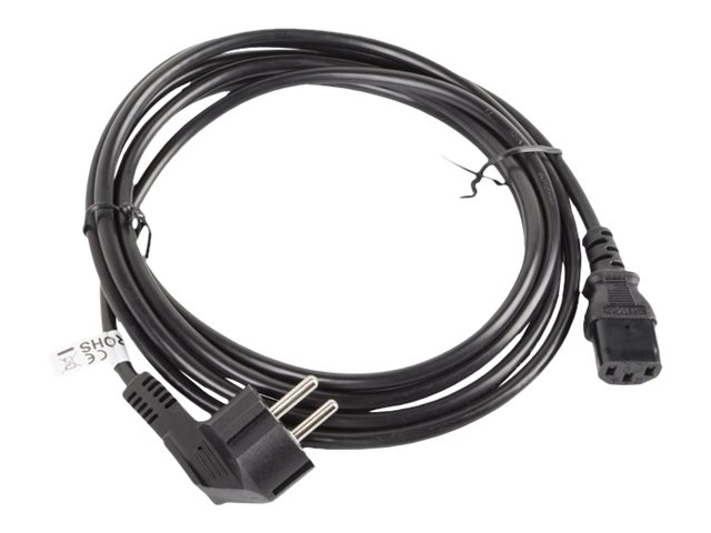 Lanberg CA‑C13C‑11CC‑0030‑BK – Cablu alimentare CEE 7/7 → C13, 3m, VDE [2]