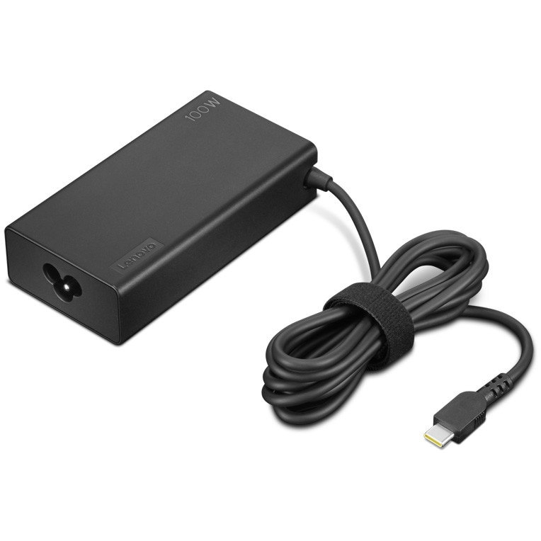 Lenovo GX21V43585 – Adaptor USB‑C 100W, EU, Negru [2]