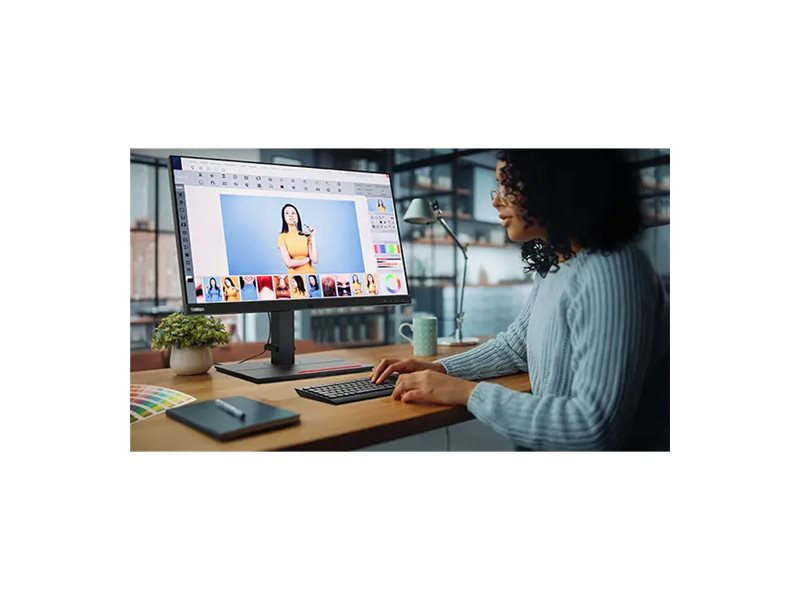 Lenovo ThinkVision P27u‑20 27" 4K IPS, Thunderbolt 4, Delta E<1, HDR400 [11]