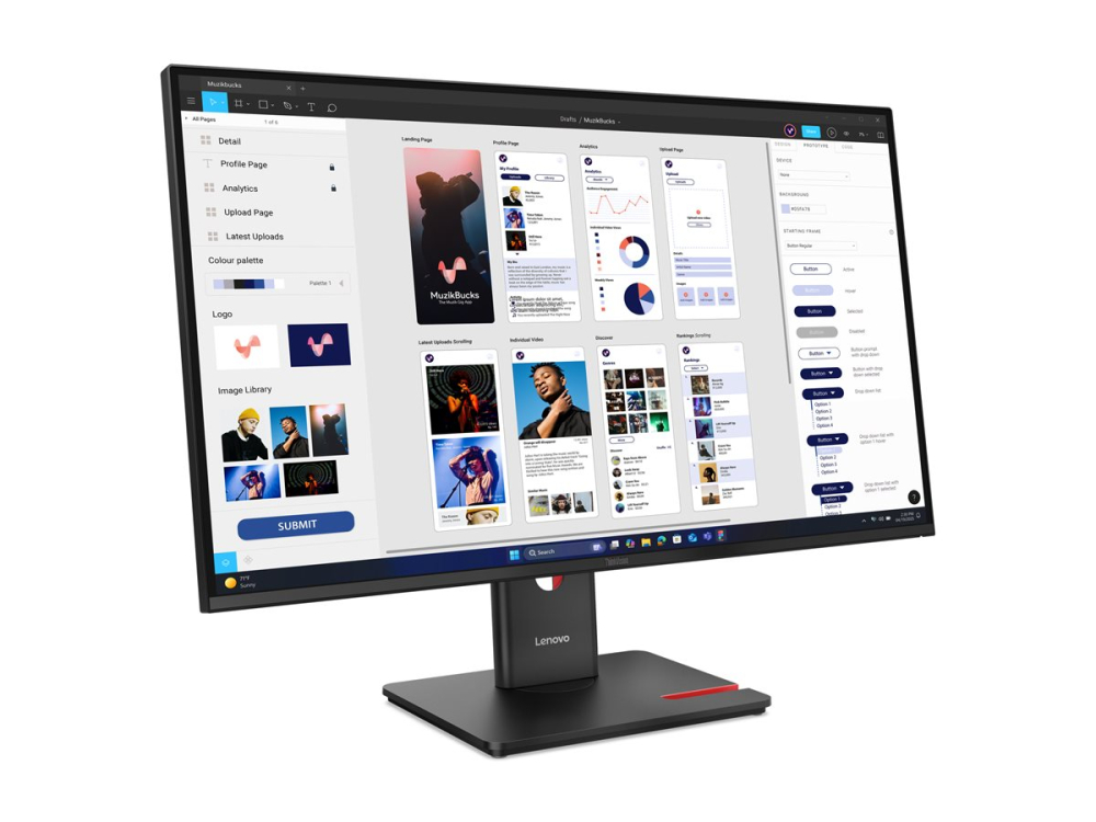 Lenovo ThinkVision T32UD‑40 31.5" 4K IPS, USB‑C 100W, HDR10, EPEAT Gold [4]