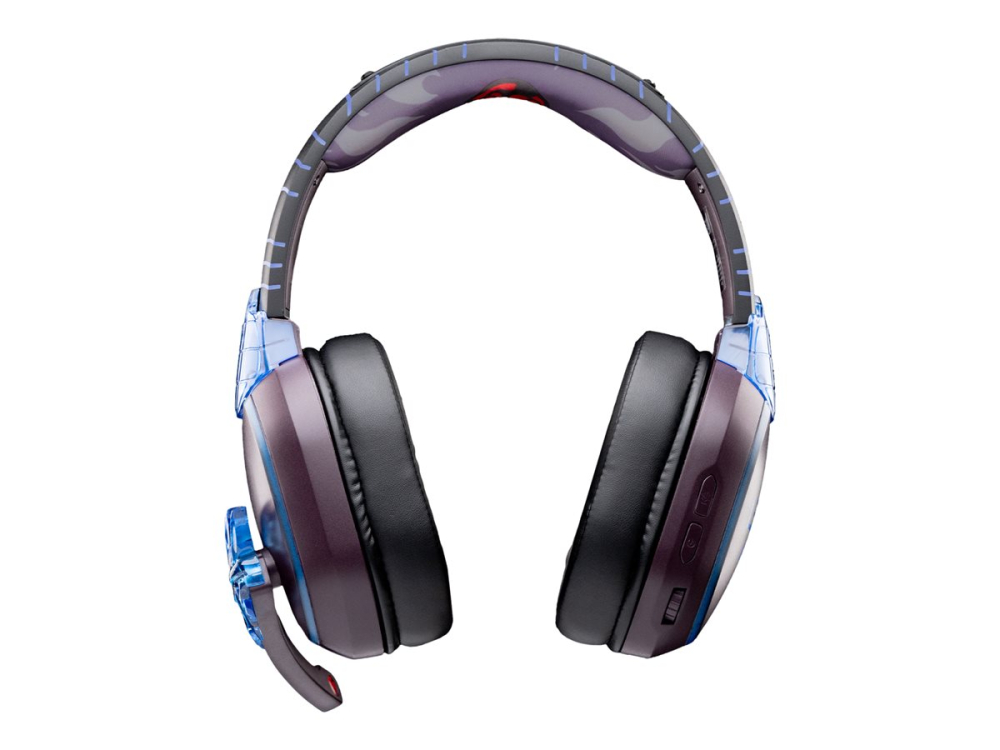 Lexip x Tsume Madara – Headset Gaming Bluetooth 5.1 + USB‑C, 50 mm, Naruto [5]