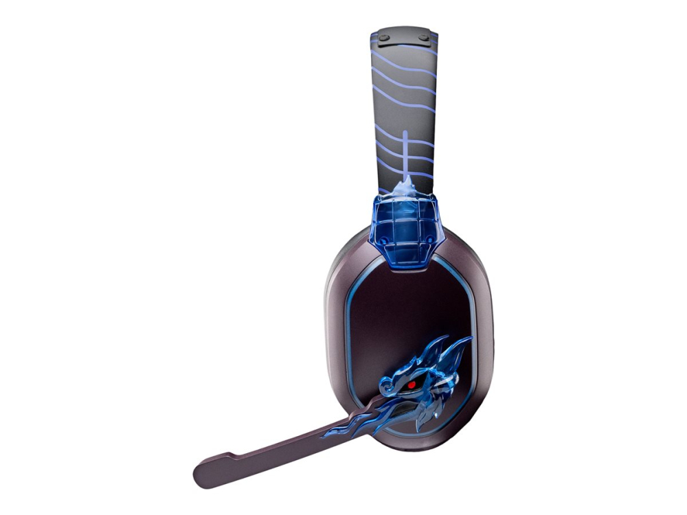 Lexip x Tsume Madara – Headset Gaming Bluetooth 5.1 + USB‑C, 50 mm, Naruto [2]