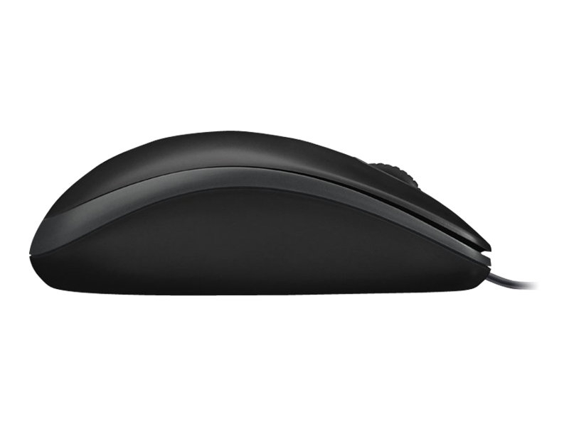Logitech B100 – Mouse cu fir, optical 800 DPI, USB‑A, ambidextru [2]