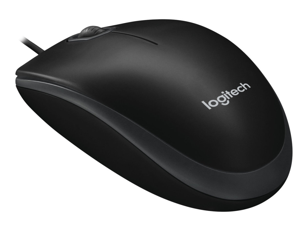 Logitech B100 – Mouse cu fir, optical 800 DPI, USB‑A, ambidextru [4]