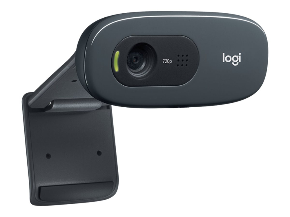 Logitech C270 – Webcam HD 720p, USB 2.0, microfon integrat [2]