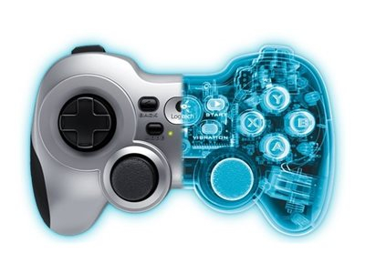Logitech F710 – Gamepad Wireless 2.4 GHz, Vibrații, PC [2]