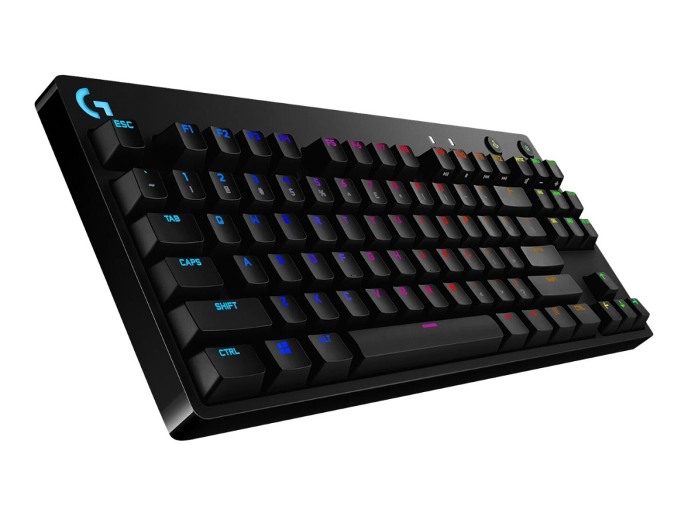 Logitech G PRO – Tastatură Mecanică TKL, GX Blue Clicky, RGB, USB [2]