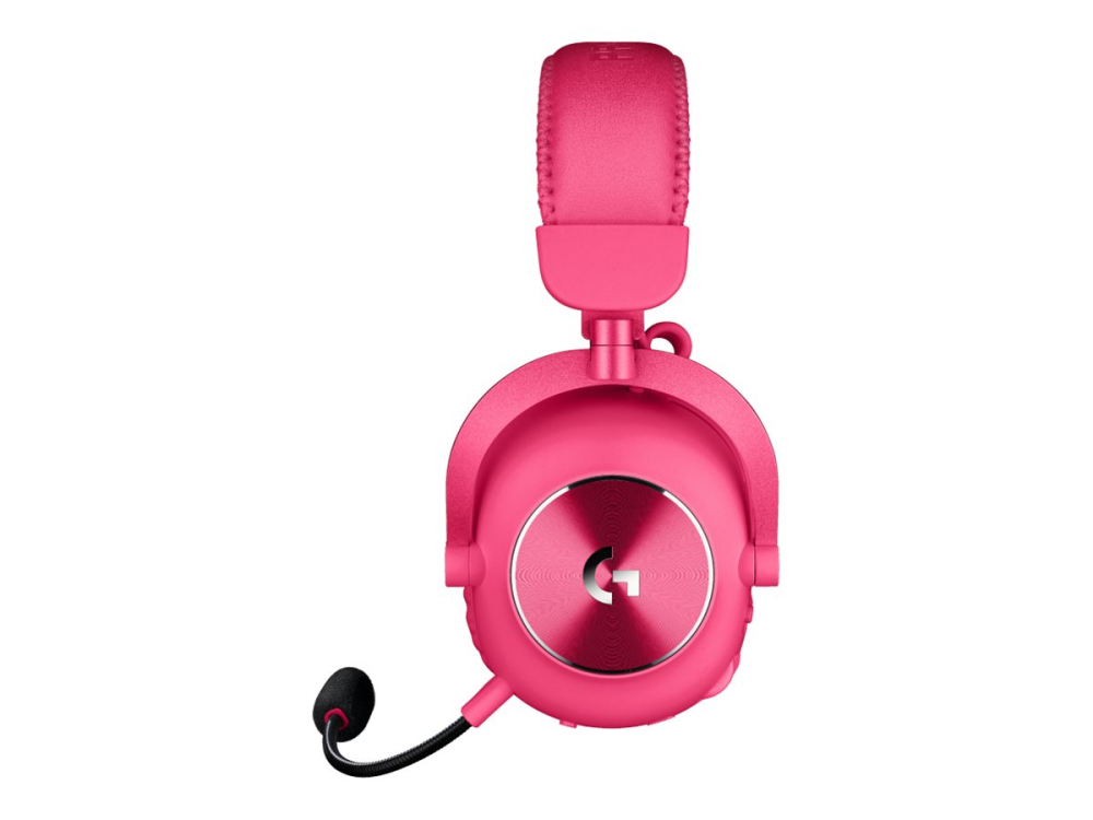 Logitech G PRO X 2 LIGHTSPEED Magenta – Wireless, Bluetooth, Graphene 50 mm [6]
