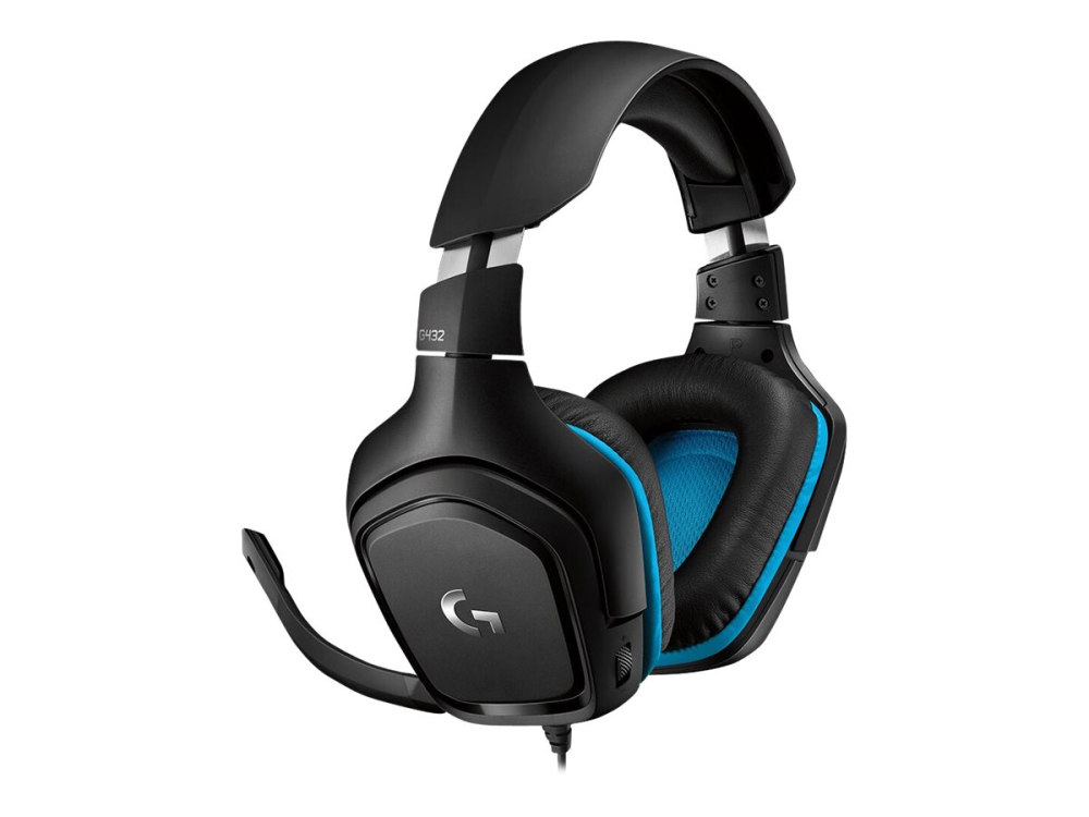 Logitech G432 – Gaming Headset 7.1, USB + 3.5 mm, DTS 2.0, Black [2]