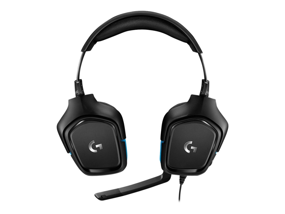 Logitech G432 – Gaming Headset 7.1, USB + 3.5 mm, DTS 2.0, Black [3]