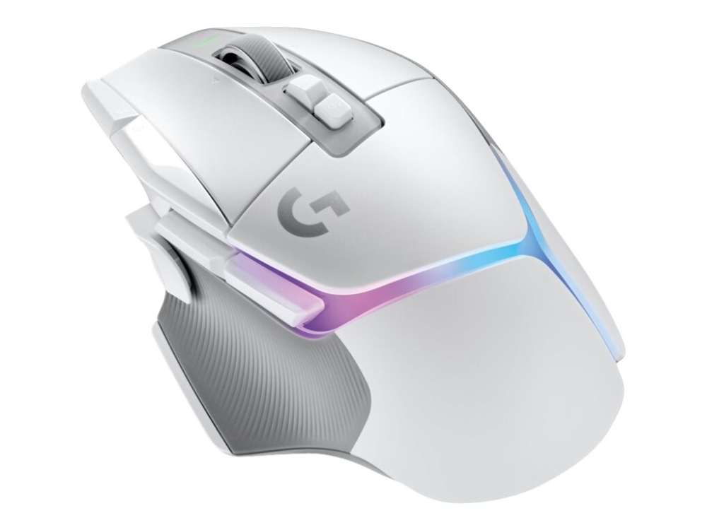 Logitech G502 X PLUS White – Wireless, LIGHTFORCE, HERO 25K, RGB [2]
