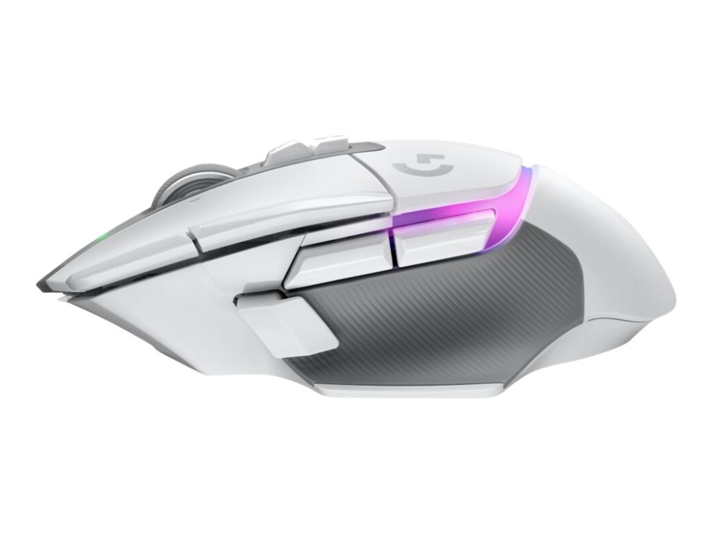 Logitech G502 X PLUS White – Wireless, LIGHTFORCE, HERO 25K, RGB [6]