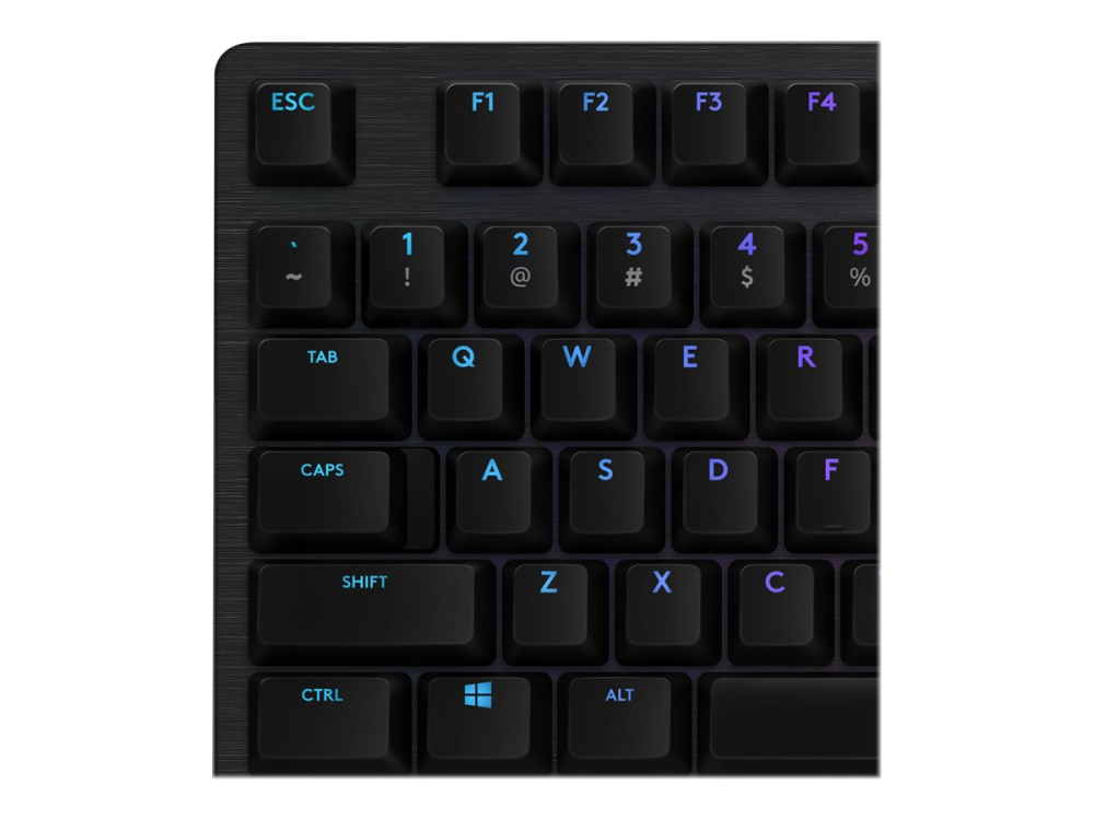 Logitech G512 Carbon GX Brown – Tastatură mecanică RGB, US Intl [10]