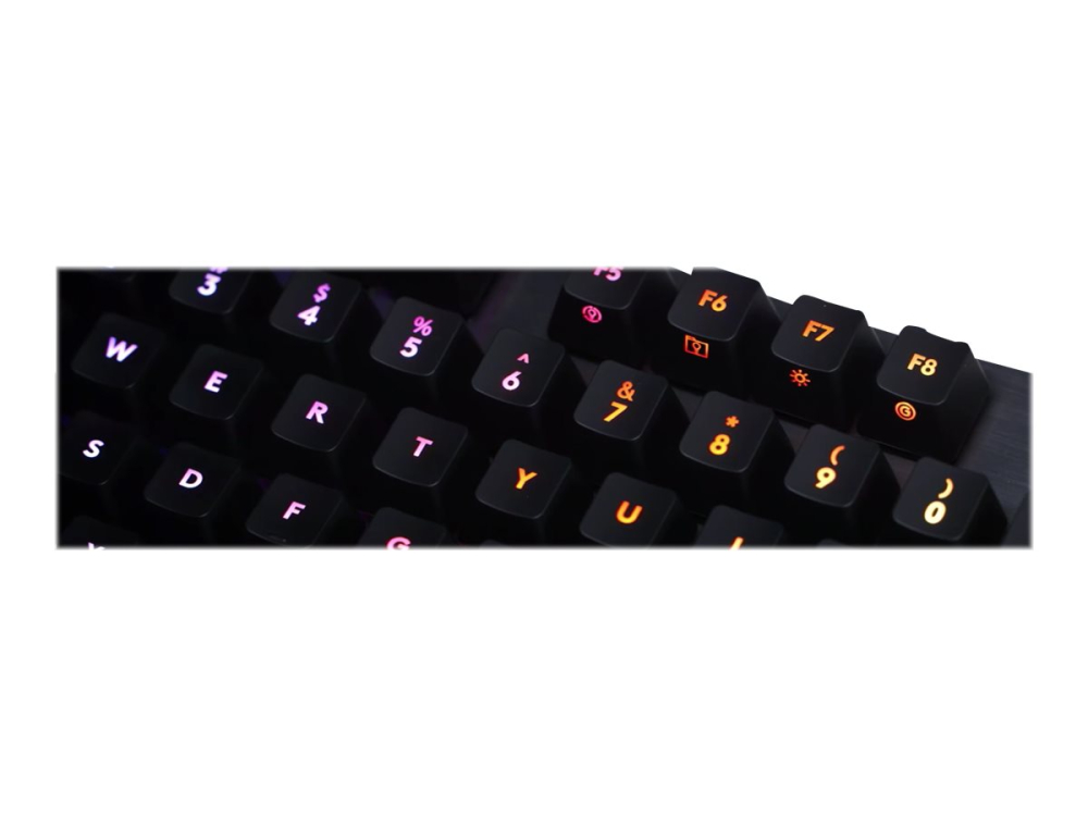 Logitech G512 Carbon GX Brown – Tastatură mecanică RGB, US Intl [5]