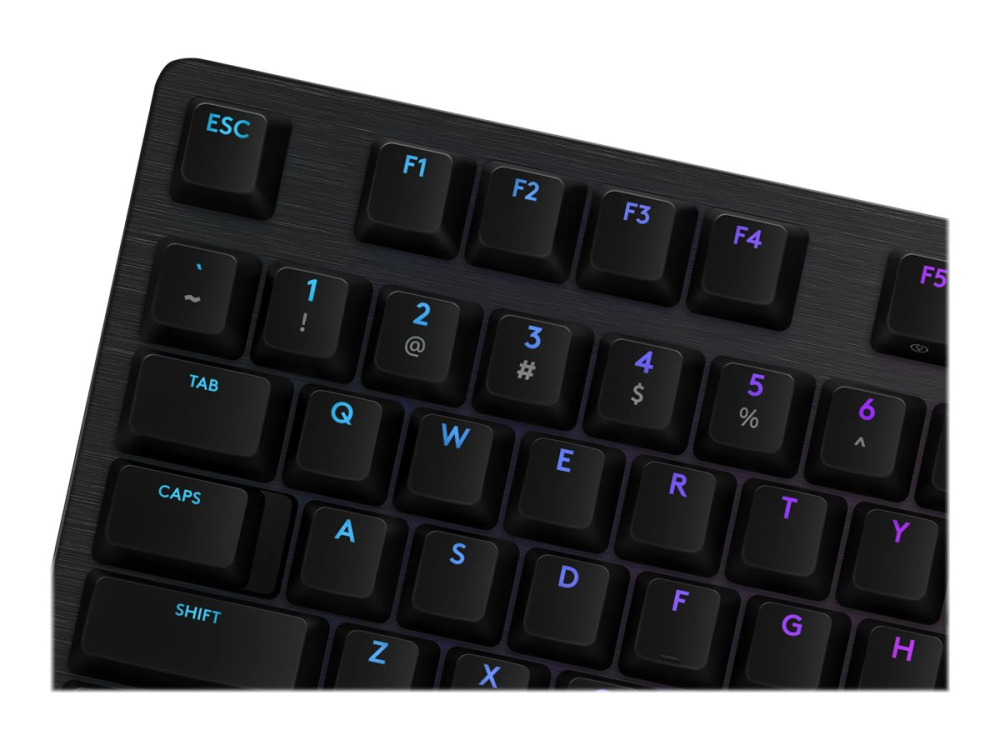 Logitech G512 Carbon GX Brown – Tastatură mecanică RGB, US Intl [11]