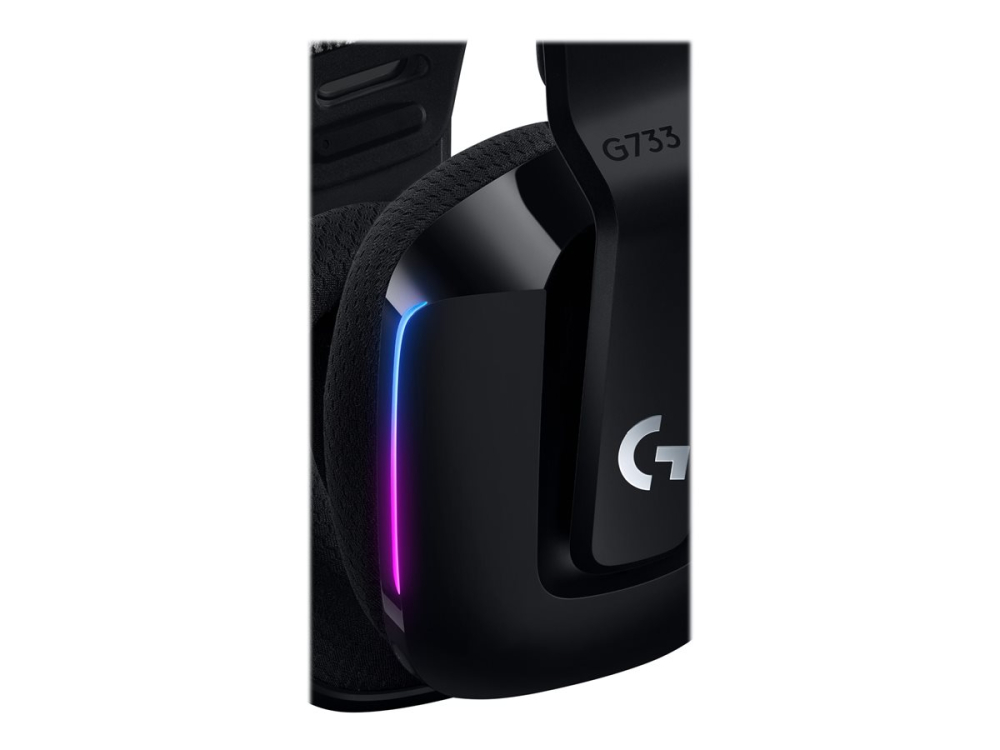 Logitech G733 LIGHTSPEED – Wireless RGB, DTS 2.0, 29h, Black [7]