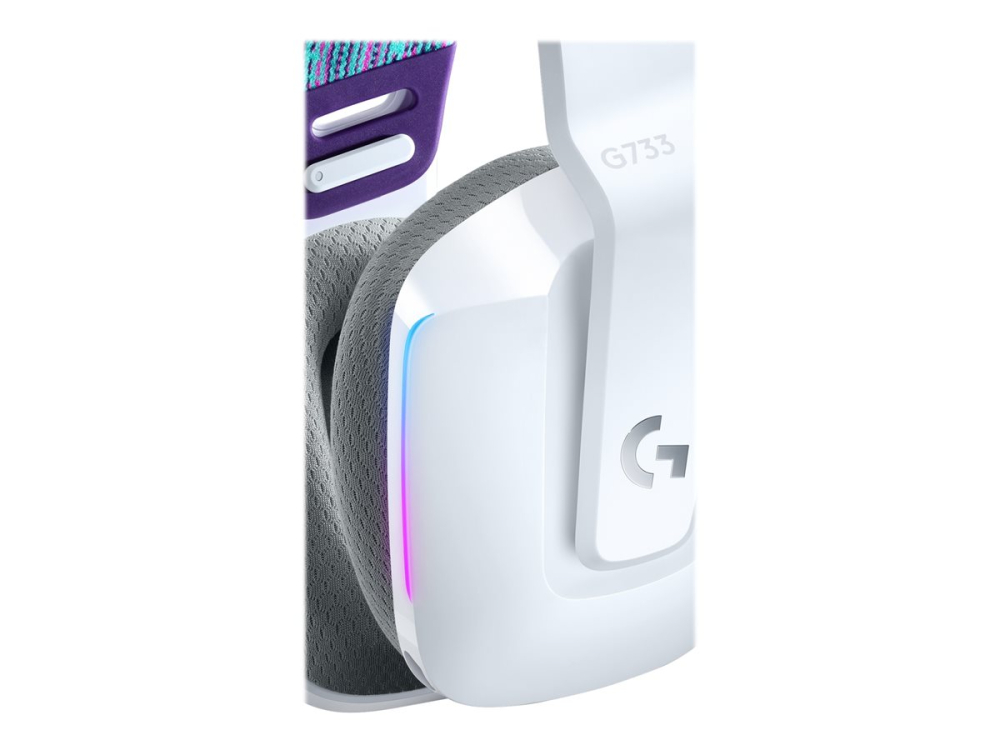 Logitech G733 LIGHTSPEED – Wireless RGB, DTS 2.0, 29h, White [7]