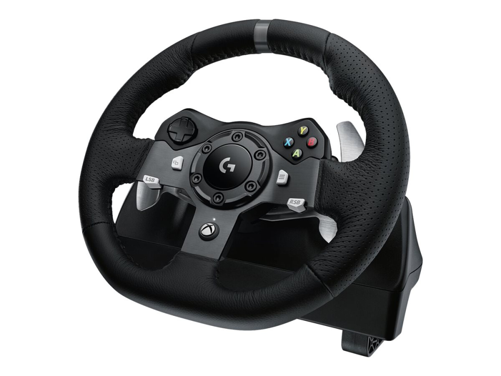 Logitech G920 – Volan + Pedale, 900°, Force Feedback, Xbox One & PC [4]